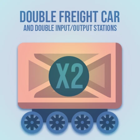 Double Freight Car Logo