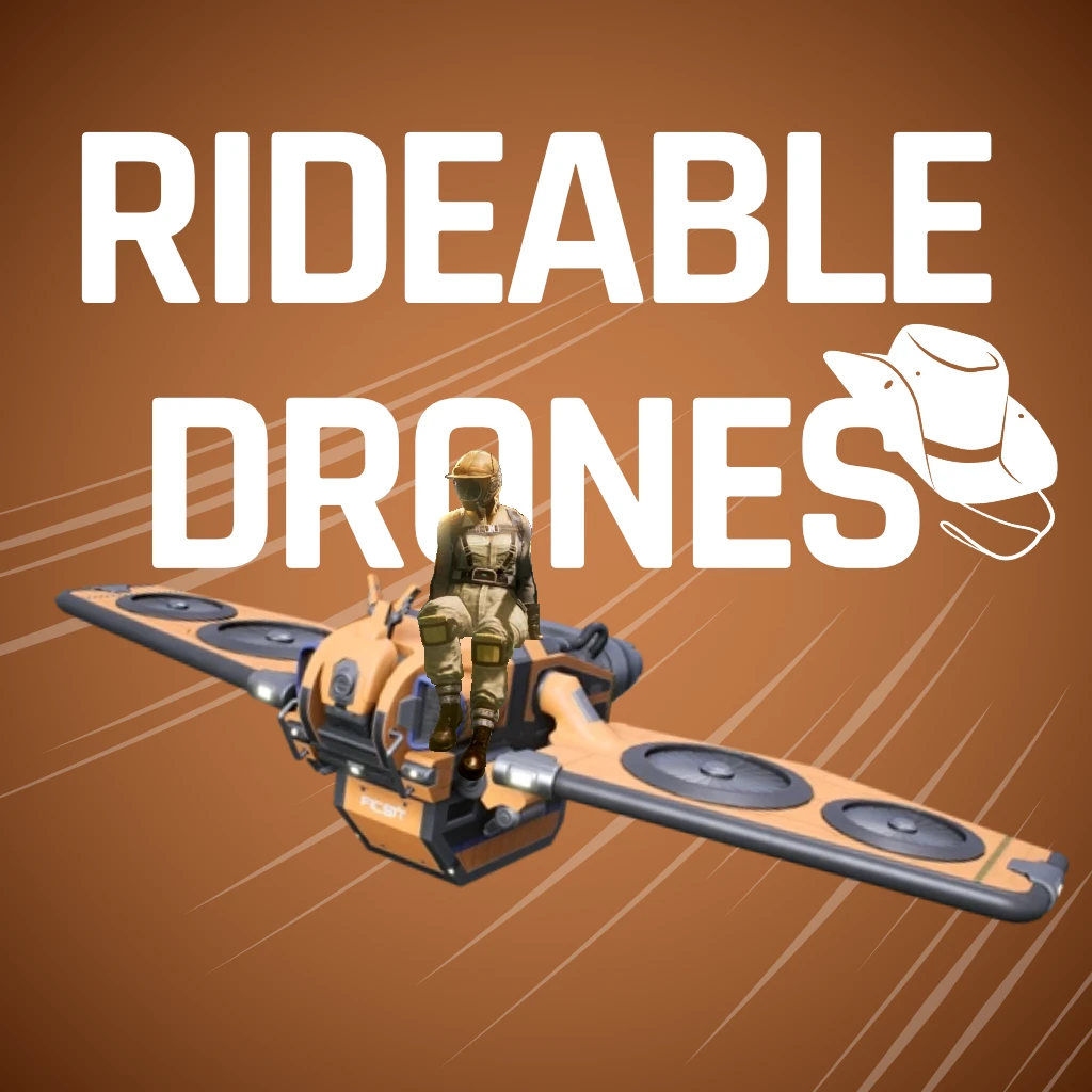 Logo for Rideable Drones