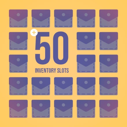 Inventory Slots 50+ Logo