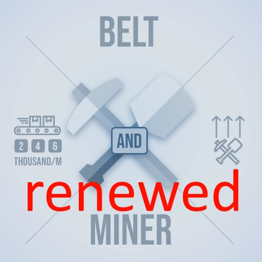Belt and Miner Renewed Logo
