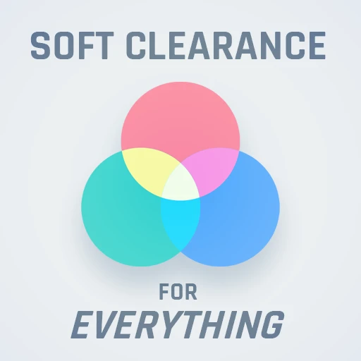 Soft Clearance for Everything Logo