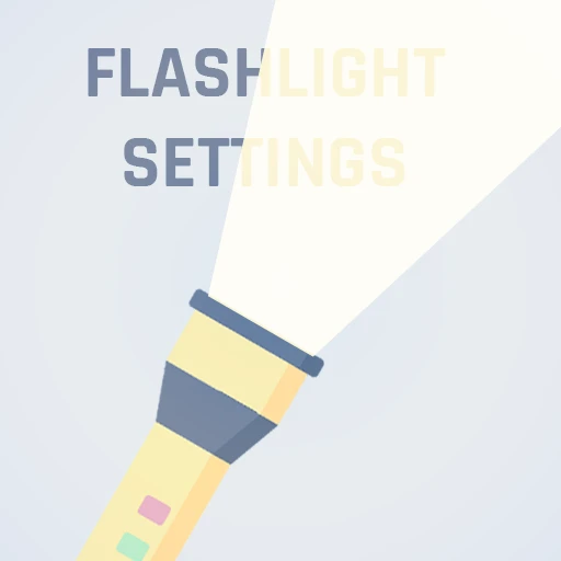 Flashlight Settings Logo