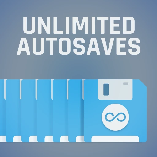 Unlimited Autosaves Logo