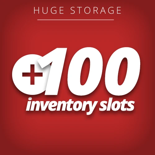 Huge Inventory ( +100 slots) Logo