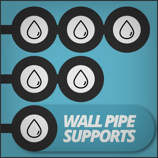 Wall Pipe Supports Logo