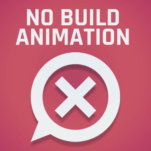 No Build Animation Logo