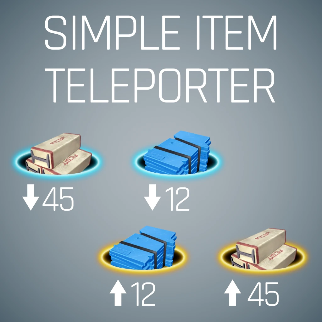 Simple item teleporter  Logo