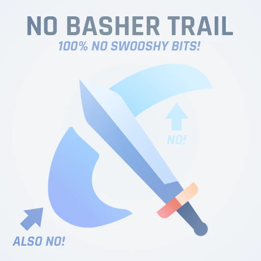 No Basher Trail Effects Logo