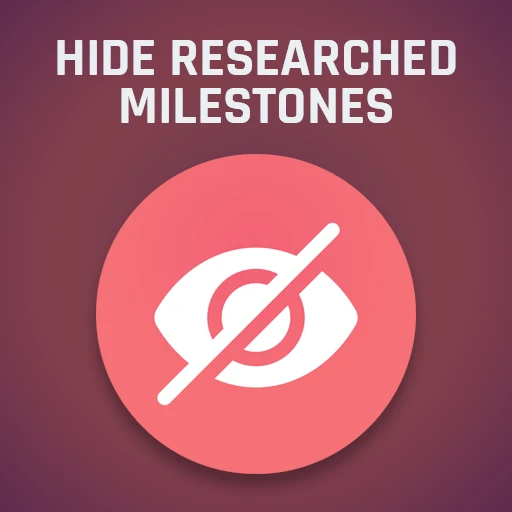 Hide Researched Milestones - CL Logo