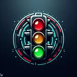 Traffic Lights and Solar Tractor Logo