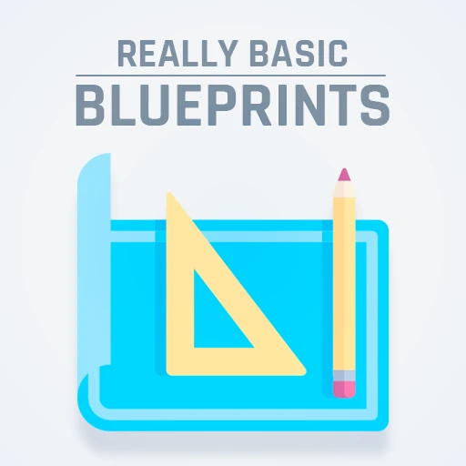 Logo for RBB / Really Basic Blueprints