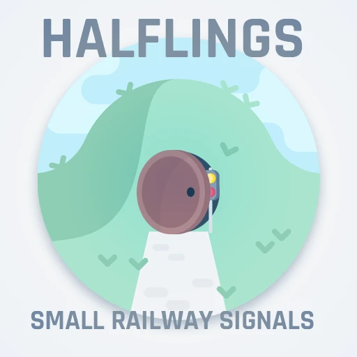 Logo for Halflings (Small Rail Signals)