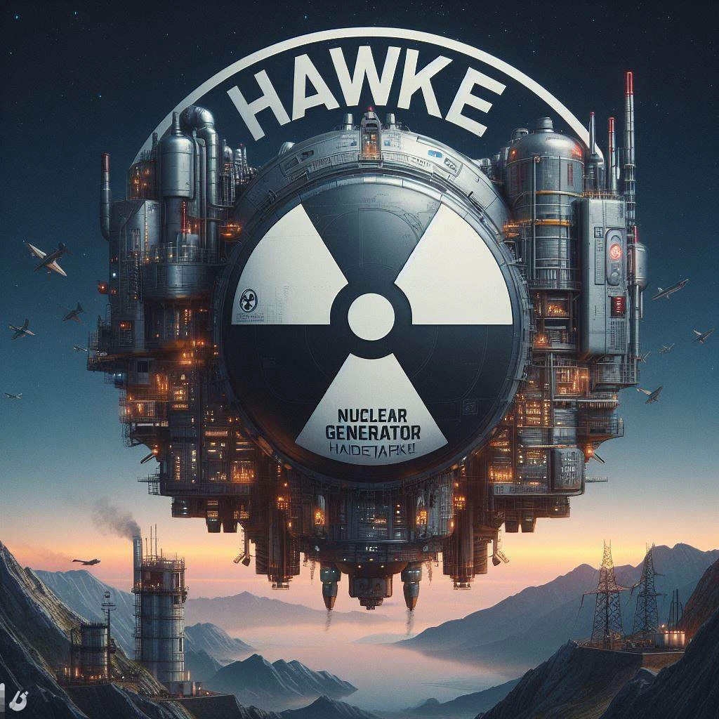 Logo for Hawke Nuclear Generator