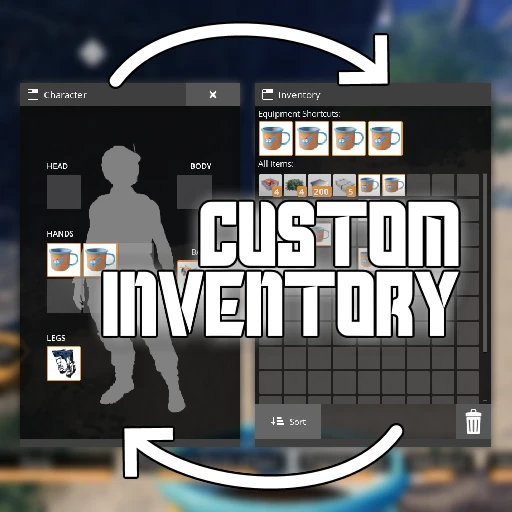 Custom Player Inventory Logo