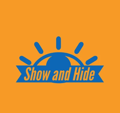 Show and Hide Logo