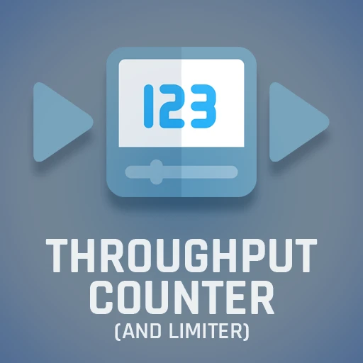 Throughput Counter and Limiter Logo