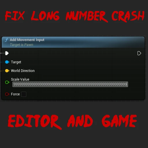 Fix Long Number Crash Logo