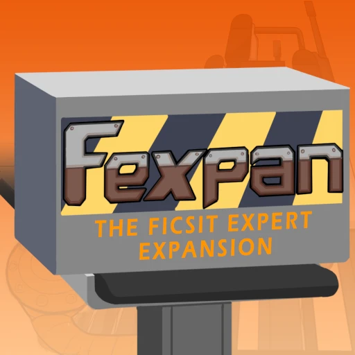 FICSIT Expert Expansion - FexPan Logo