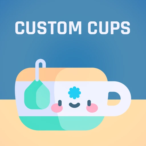 Custom Cups U6 Logo
