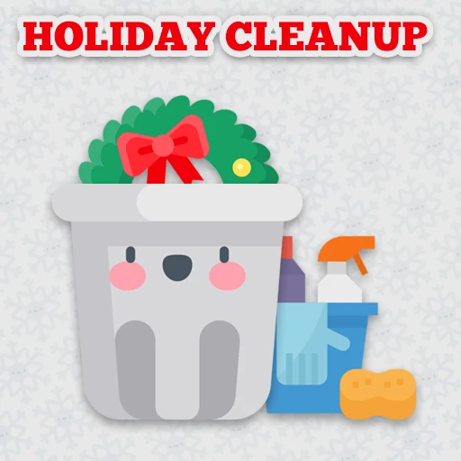 Holiday Cleanup Logo