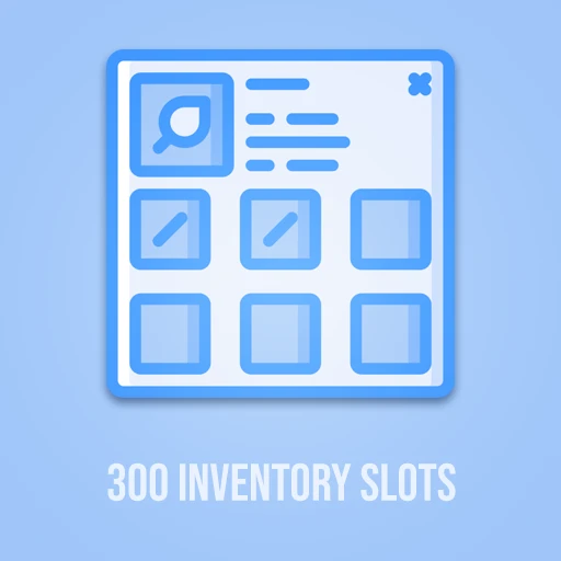 Additional 300 Inventory Slots Logo