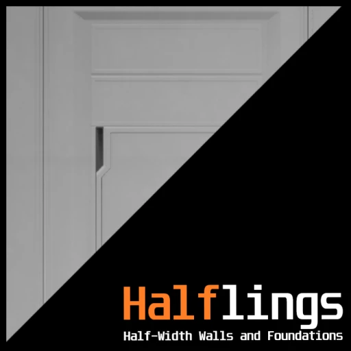 Logo for Halflings - Half Width Walls