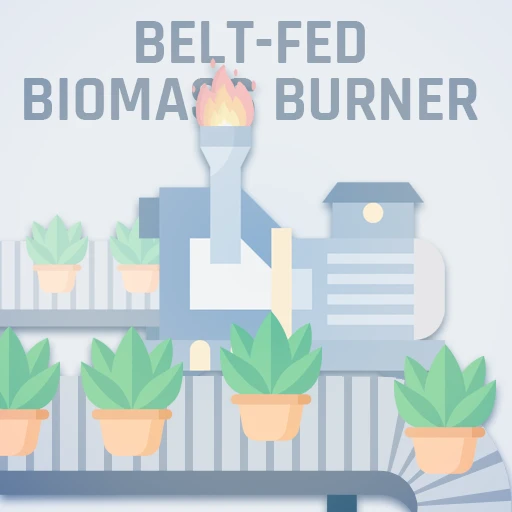 Beltfed Biomass Burner Logo